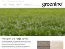 Tablet Screenshot of greenline-online.de